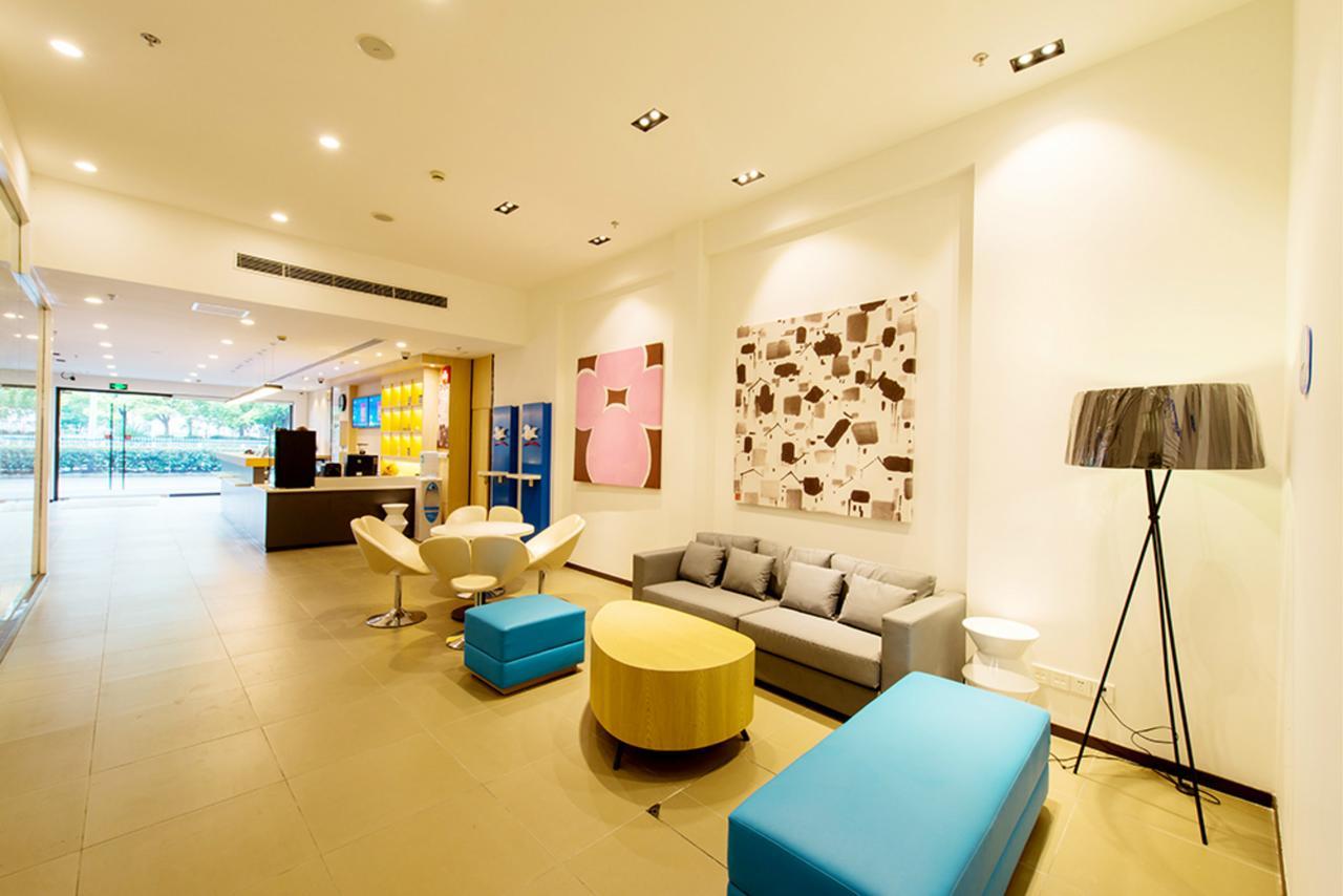 Hanting Express Shanghai Jiazhan Road Exterior photo